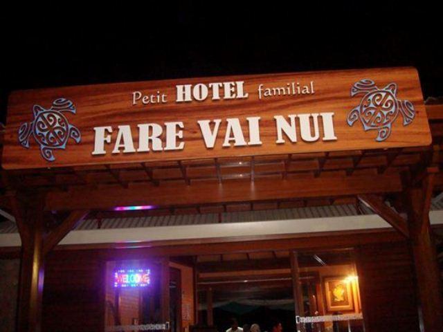 Fare Vai Nui Hotel Tevaitoa Exterior foto